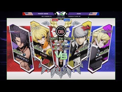 F@X 273 BBTAG -  Pocket Weeb Vs.  Kupu - BlazBlue Cross Tag Battle Losers Finals