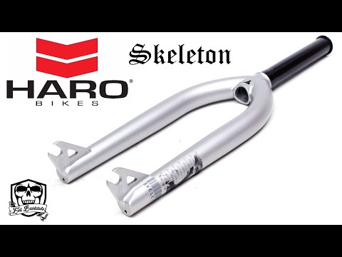 Horquilla Haro Skeleton Bmx ¡full Cromo 3130! Premium Silver - Unboxing Evil Bastards BMX