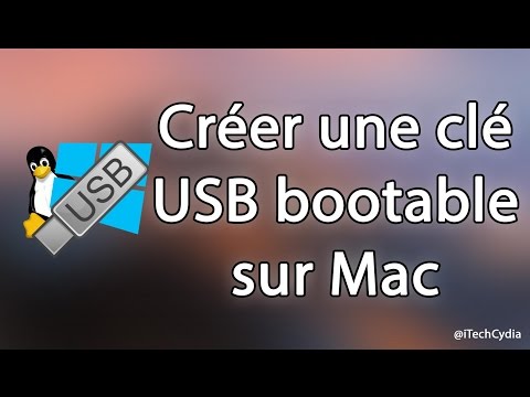 Créer une clé USB bootable sur Mac