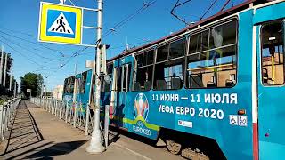 Санкт-петербургский трамвай ЛВС 86К 7010