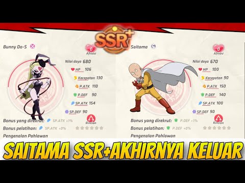 UPDATE SSR+ TERBARU LANGSUNG 2🔥, SAITAMA AKHIRNYA MUNCUL - OPM One Hit One Kill