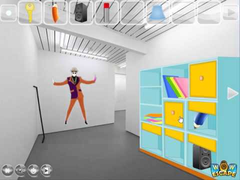 dance studio room escape video Walkthrough