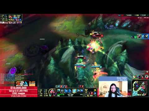 Imaqtpie hilarious Mordekaiser deletion