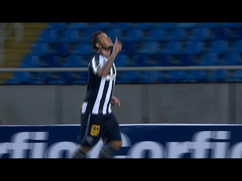 Gol de Bill, Botafogo 3x0 Mogi Mirim 05/06/2015, Brasileirão Série B 2015