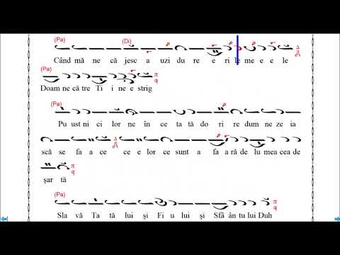 Antifoanele și Prochimenul-(Glasul 1), Anastasimatar V. Ojog-versiune instrumentală (Melodos)-clip9