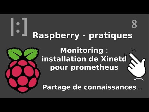 Raspberry Pi 8 Monitoring xinetd pour prometheus