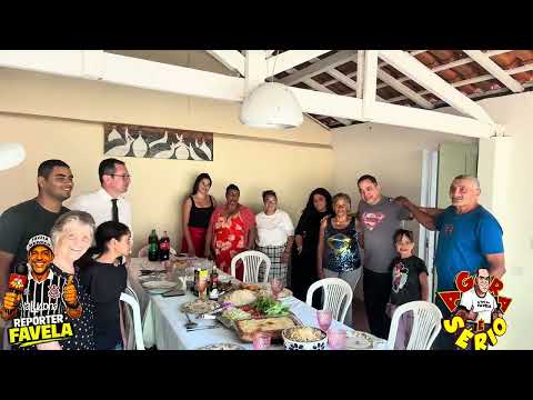 REPÓRTER FAVELA NO ALMOÇO MARAVILHOSO DA FAMÍLIA NUNES