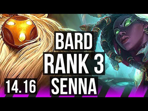 BARD & Kai'Sa vs SENNA & Nilah (SUP) | Rank 1 Bard, Rank 3, 2/1/21 | NA Challenger | 14.16