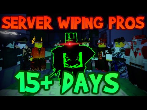 SERVER WIPING PROS WITH 15+ DAYS (Forsaken Roblox)