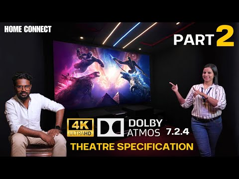 PART 2 | TRIVANDRUM 7.2.4 DOLBY ATMOS . SONY NETIVE 4K THEATRE | Mr aju and Family #hometheater
