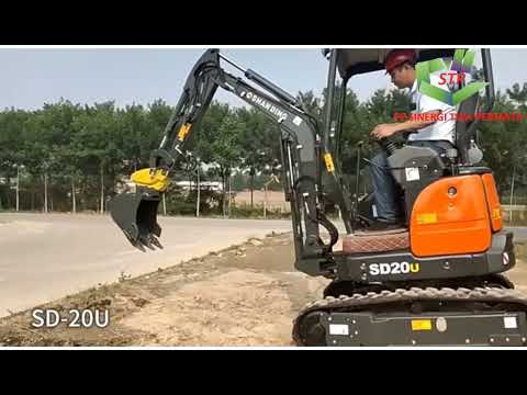 SD20U-SHANDING BRAND -MENGOPERASIKAN MINI DIGGER EXCAVATOR WITH DIESEL ENGINE YANMAR -KUBOTA 2.5 T