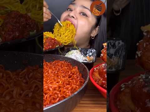 MUKBANG BIG BITES "Maggi Noodles" 😱🍜👌