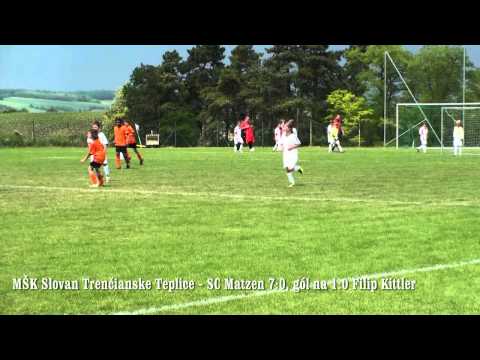 MSK Slovan Trencianske Teplice - SC Matzen 7:0, gol na 1:0 Filip Kittler, Kronberg 2012