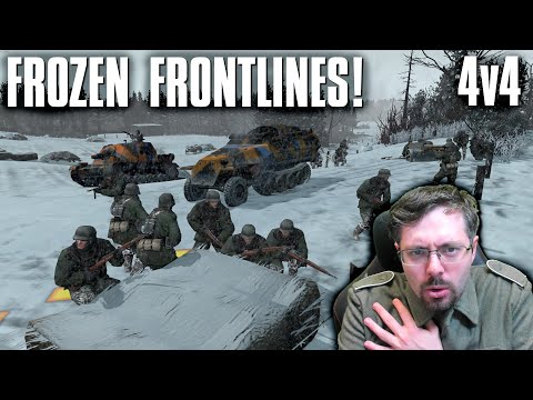 FROZEN FRONTLINES - 4v4 - Company of Heroes 2