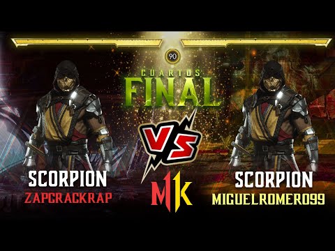 MiguelRomero99 Vs ZapCrackRap - USA Vs Guatemala - Cuartos de Final - Torneo de Mortal Kombat 11