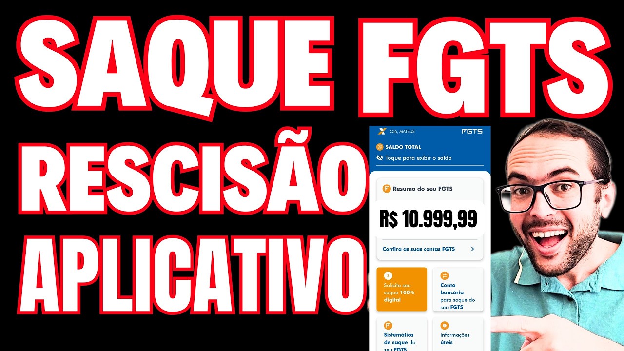 SAQUE DO FGTS DEPOIS DA DEMISSÃO E MULTA DO FGTS NO APLICATIVO CAIXA - PASSO A PASSO PARA SACAR FGTS