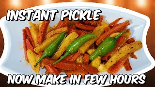 NOW YOU CAN MAKE PICKLE IN JUST FEW HOURS