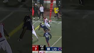 CRAZY VERNON ADAMS JR. RUSHING TD ???? #cfl #stampeders #football #highlights