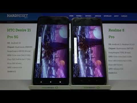 HTC Desire 21 Pro 5G vs Realme 8 Pro Wild Life Extreme Test | Which phone is better