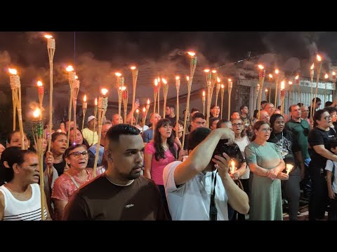 Procissão do Fogaréu em Boca da Mata Alagoas 
