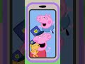 Peppa Rides A MINI Steam Train PeppaPig Shorts