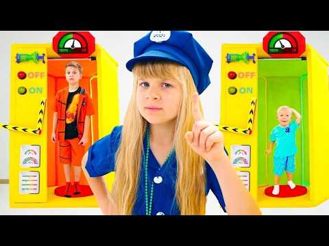 Diana Uncovers the TRUTH with a Lie Detector Test - Favorite Stories with Diana and Roma