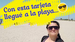 Que buena Tarjeta para salir a pasear...