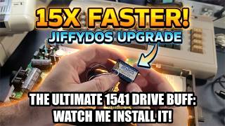 The Ultimate Combo: Real 1541 + Commodore 64 Ultimate (JiffyDOS Upgrade)