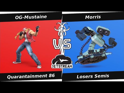 Quarantainment 86 Losers Semis - OG-Mustaine (Terry) Vs Morris (ROB) - SSBU