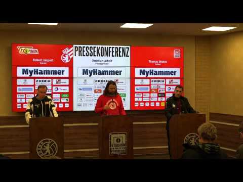 Union Berlin U23-BFC Dynamo,Pressekonferenz