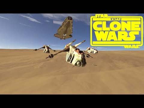 X3AP Star Wars Mod: The Clone Wars  - Episode 6 ARC-170 Prototype Starfighter!