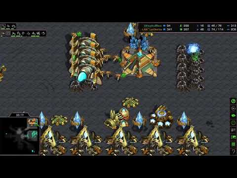 FUN STUFF - Jose vs GOLDSCV - SCW40 - 2 Games - Starcraft Casty Cast - Fastest Map Ever - GGsz!