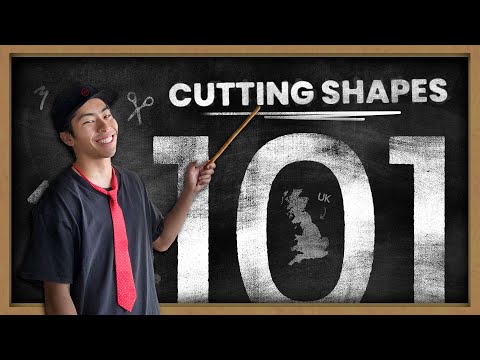 Cutting Shapes Tutorial For Beginners | Cutting Shapes 101 with Kentobaby