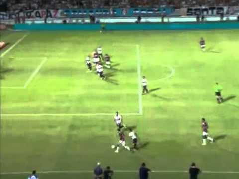 Santa Cruz 1 X 0 São Paulo - Copa do Brasil 2011 - 30/03/11 - GOL