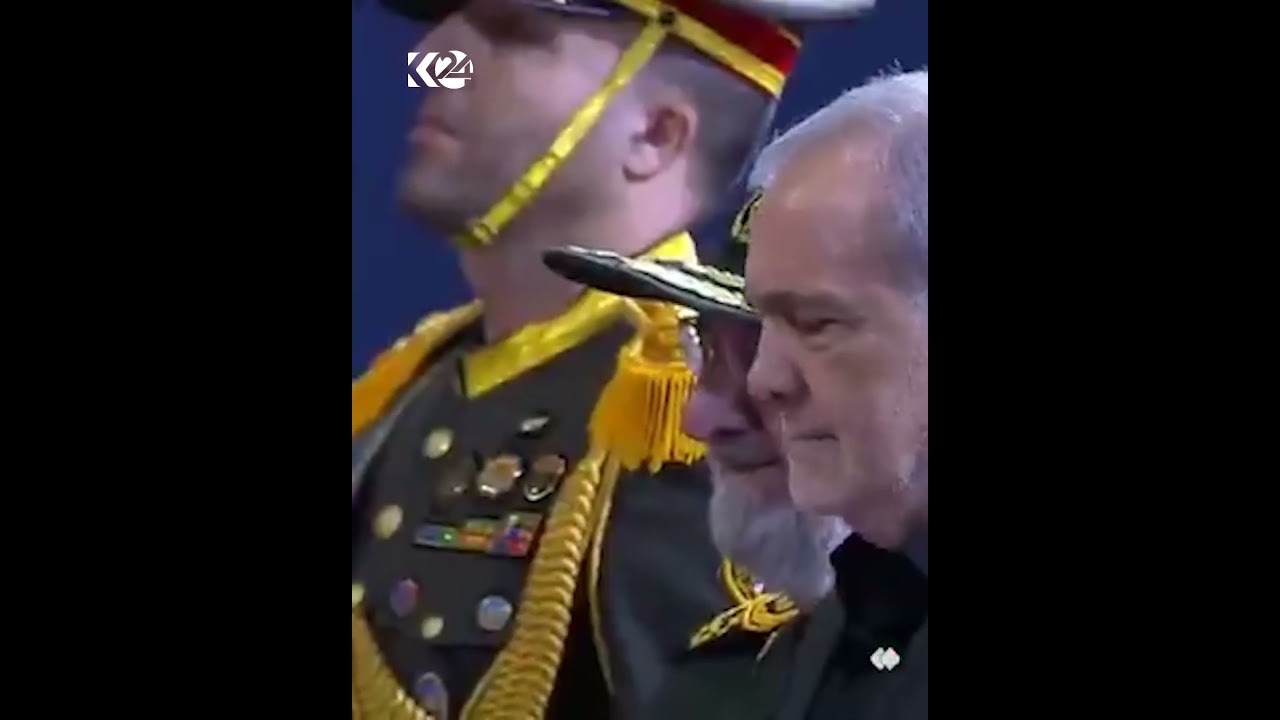 ڤیدیۆ | مەسعوود پزشکیان لەسەر تەرمی عەلی خامنەیی بەکوڵ دەگری