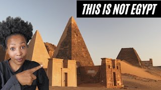 AFRICAN DIASPORA - THINGS TO SEE IN AFRIKA - SUDAN PYRAMIDS - KUSH PYRAMIDS - NUBIA PYRAMIDS