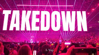 Download lagu TWICE (CHAEYOUNG, JEONGYEON, JIHYO) - TAKEDOWN 4K Fancam @ ‘This Is For’ World Tour: Oakland Day 1 mp3