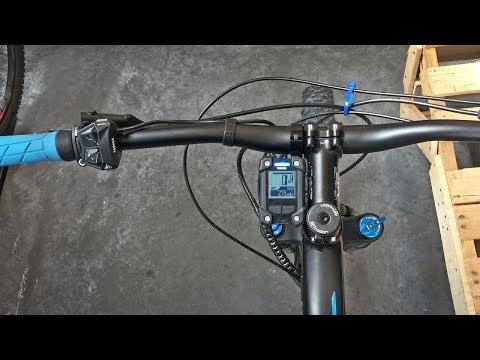 Yamaha PW-X Electric Bike Display Settings