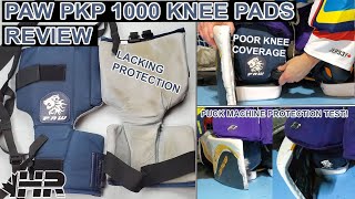 The most overhyped hockey goalie knee guard... PAW PKP 1000 Pads review