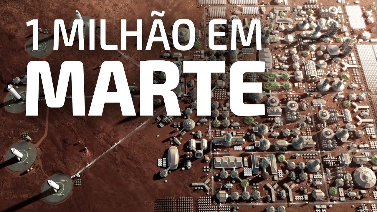 O plano do Elon Musk para colocar 1 milhão de pessoas em Marte