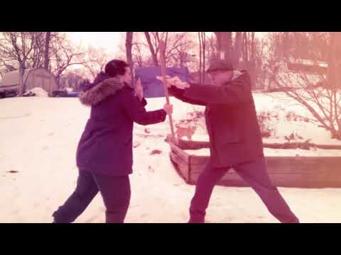 IRISH STICK FIGHTING- Shillelagh in the Snow
