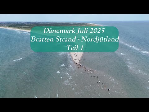 🎥 Teil 1 – Sommer in Dänemark 2025 | Skagen Grenen, Ferienhaus & Bratten Strand |  Familien-Urlaub