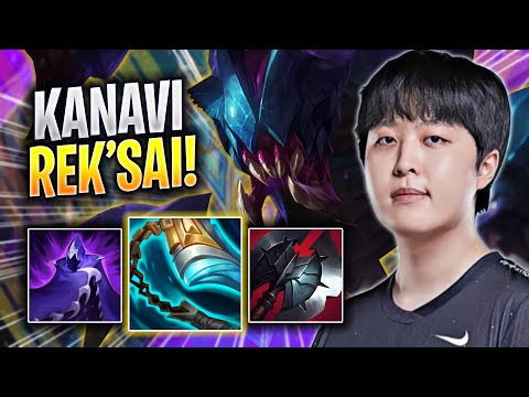 KANAVI PERFECT GAME WITH REK'SAI! - JDG Kanavi Plays Rek'sai JUNGLE vs Nidalee! | Season 2023
