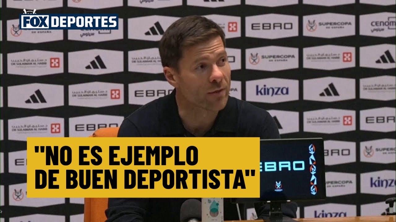 💥 LE RESPONDE A SIMEONE | "No es ejemplo de buen deportista", Xabi Alonso