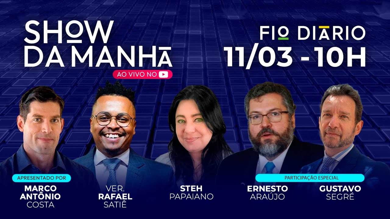 SHOW DA MANHÃ - BOMBA: PF TENTA RECUPERAR MENSAGENS SECRETAS DE MORAES - 11/03/2026
