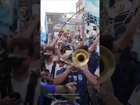 Argentina fans flood Atlanta ahead of England World Cup match | AJ Shorts
