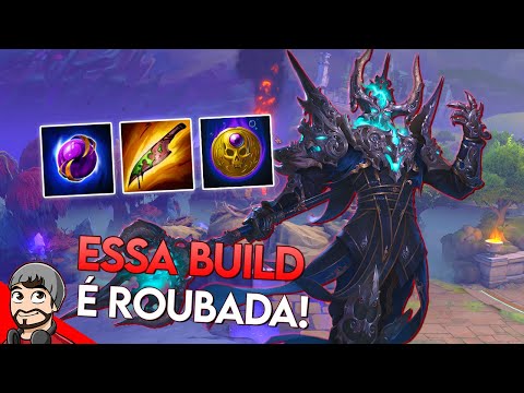 POSEIDON MID, Essa build é MUITO roubada! - ⚡ Smite BR Master Ranked Conquista