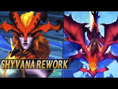 SHYVANA REWORK LEAKED - League of Legends