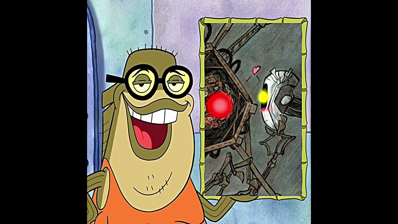Bubble Bass on DeviantArt be like: #spongebobmemes #bubblebass #fabricationmachine #glados