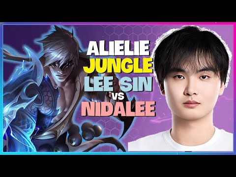 Alielie's Godlike Lee Sin: Challenger Jungle Tactics Explained (Engsub)
